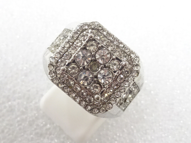 COLORED STONE FASHION RING / JP SIZE 21